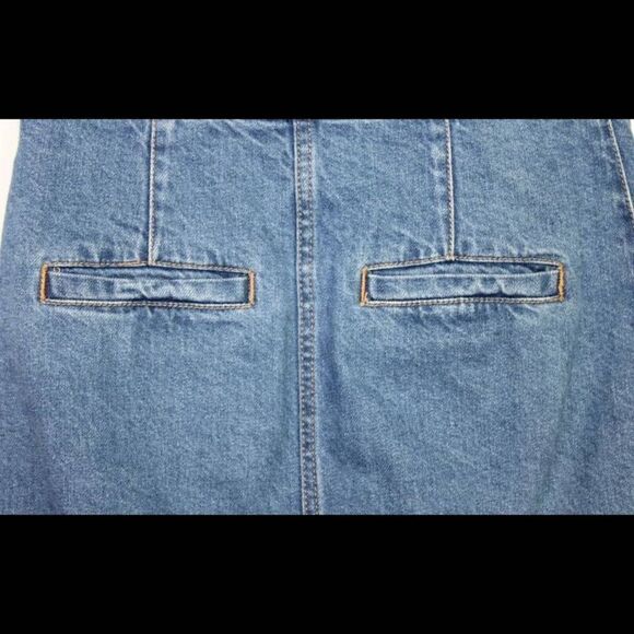We the Free (Anthropologie) Women's Don't Get Me Wrong Denim Skirt Size 24. - Picture 9 of 11